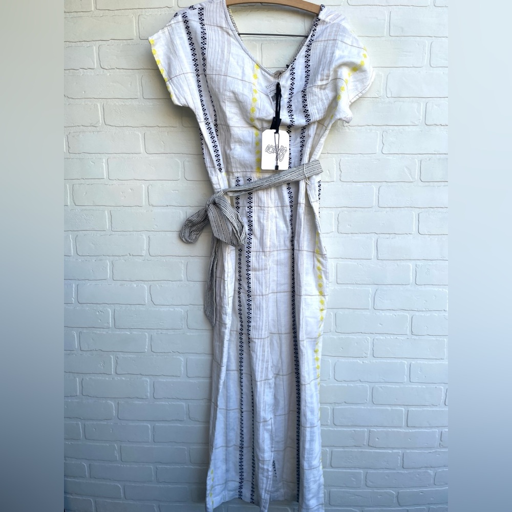 Ace & Jig White Women's Playsuit jumpsuit Playa